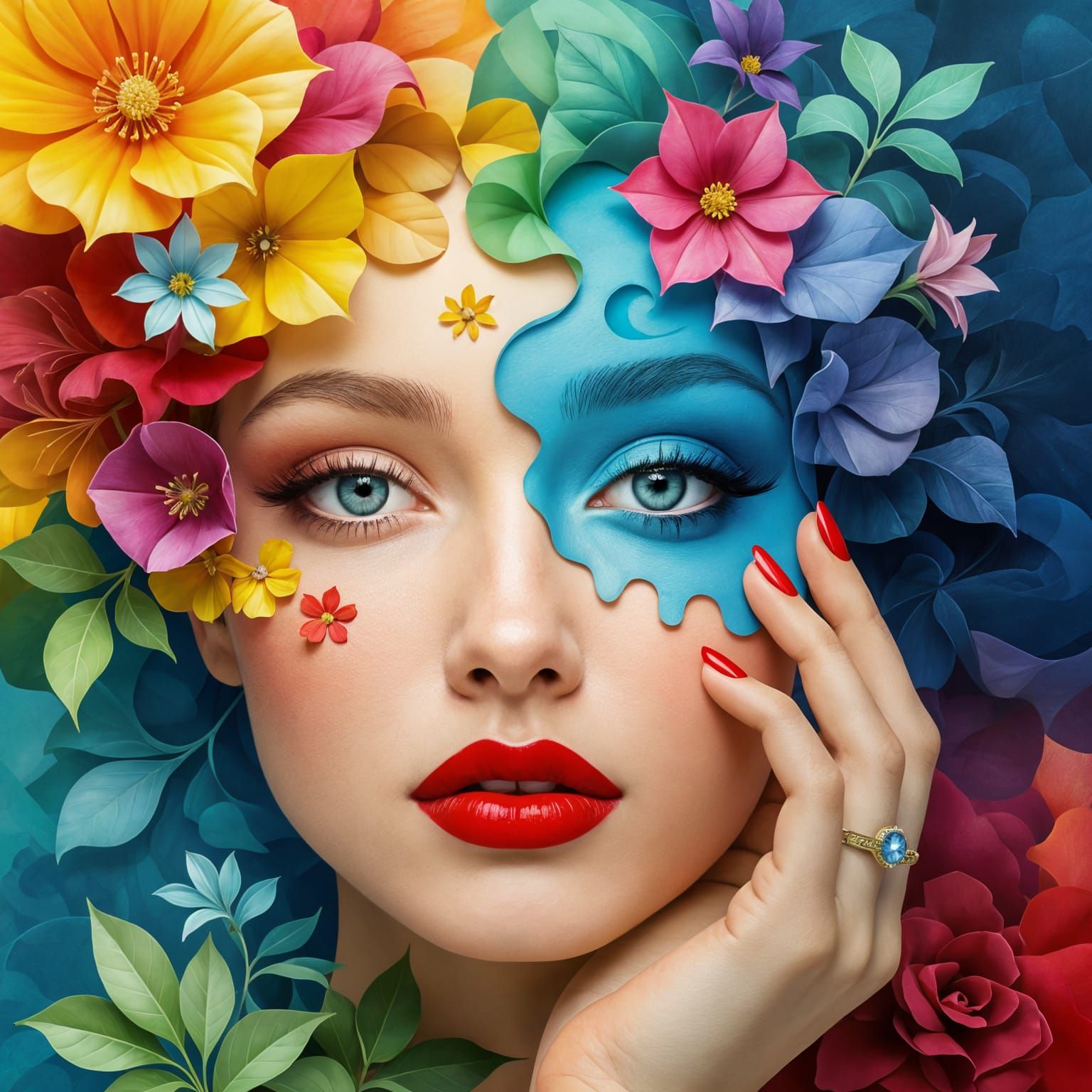 Creative and Beautiful AI-Generated Image