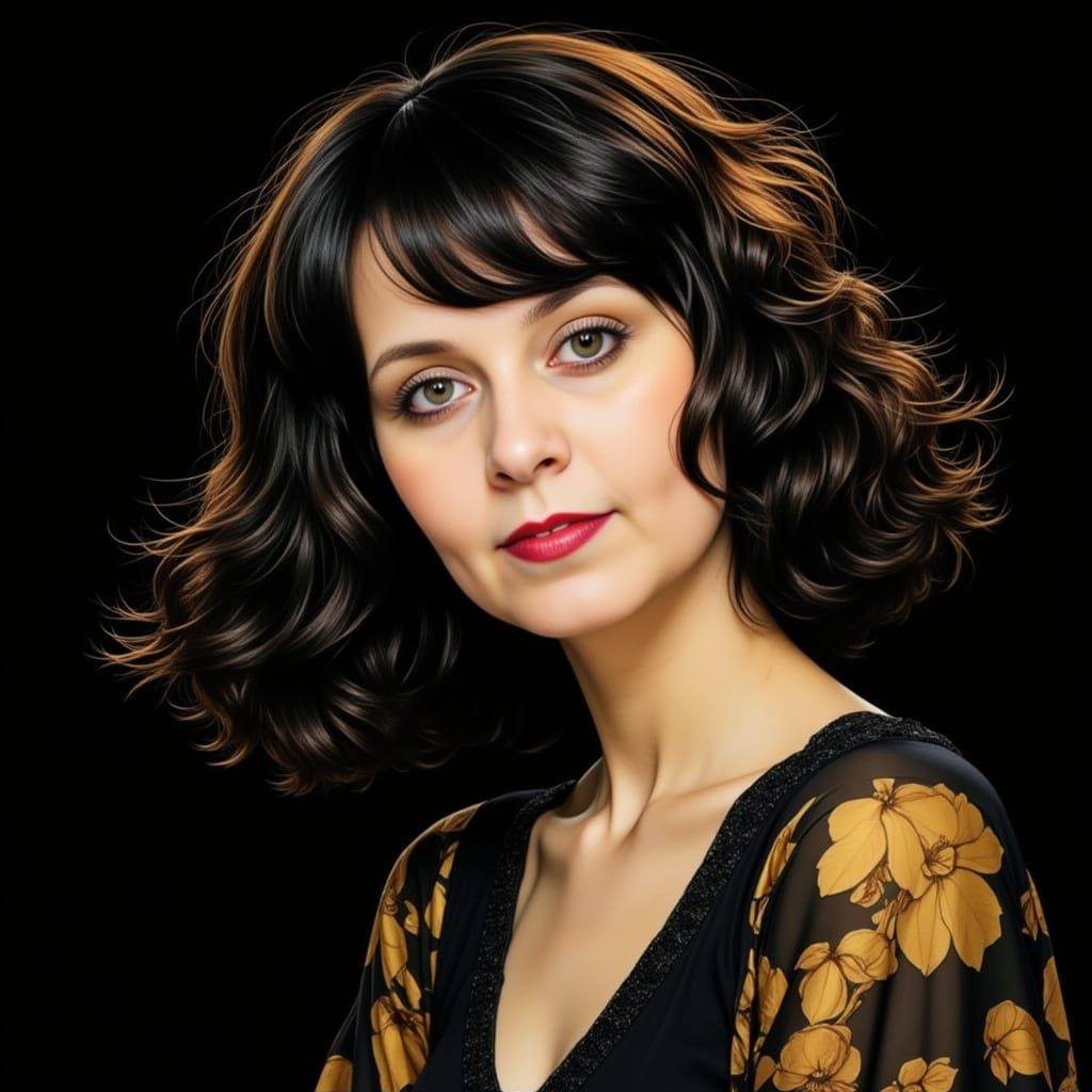 <lora:Cathrin:1.0> Transparent image of a Caucasian woman, t...