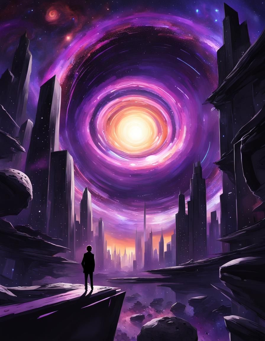 Purple hole