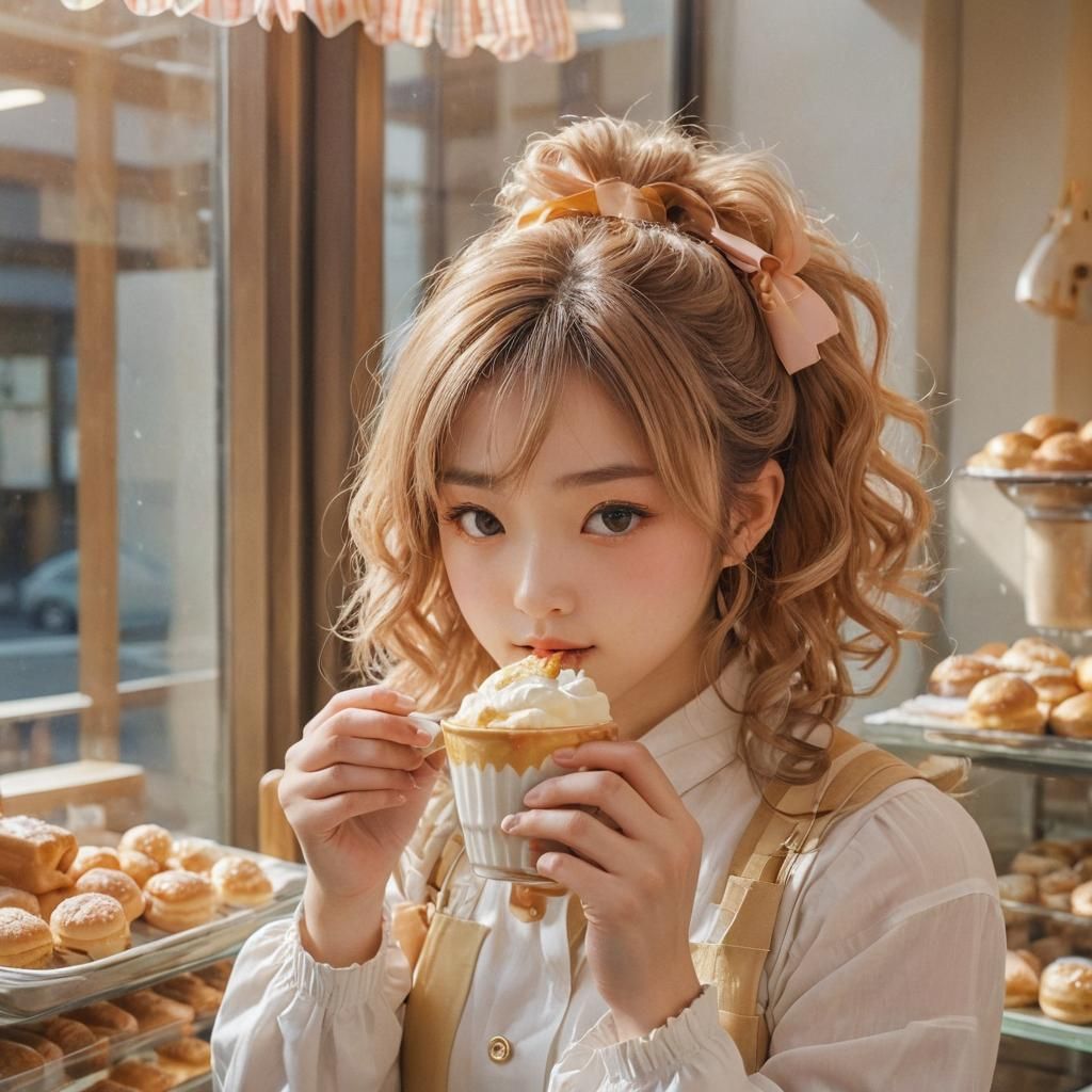 Pastel Anime: Manami Enosawa in Japanese Bakery