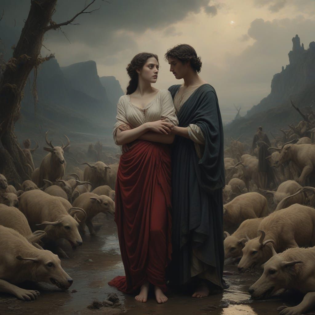 Romantic Nightmare: Dante and Virgil in Hellish Dreamscape