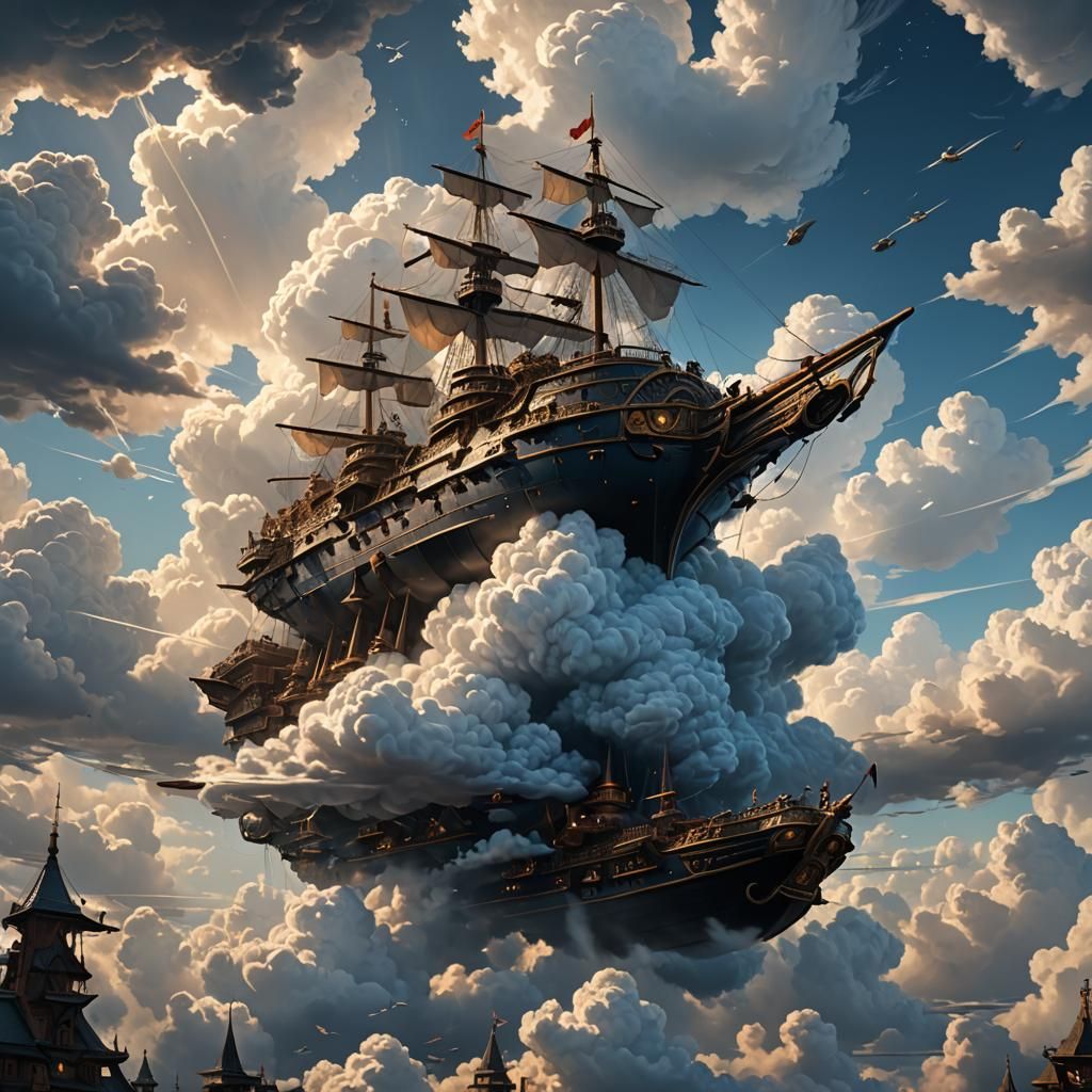 a Cloud Ship