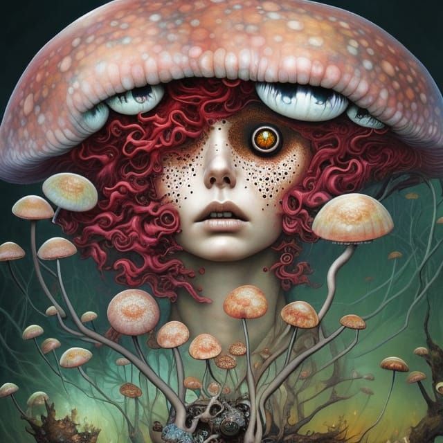 Fungi Girl 7931