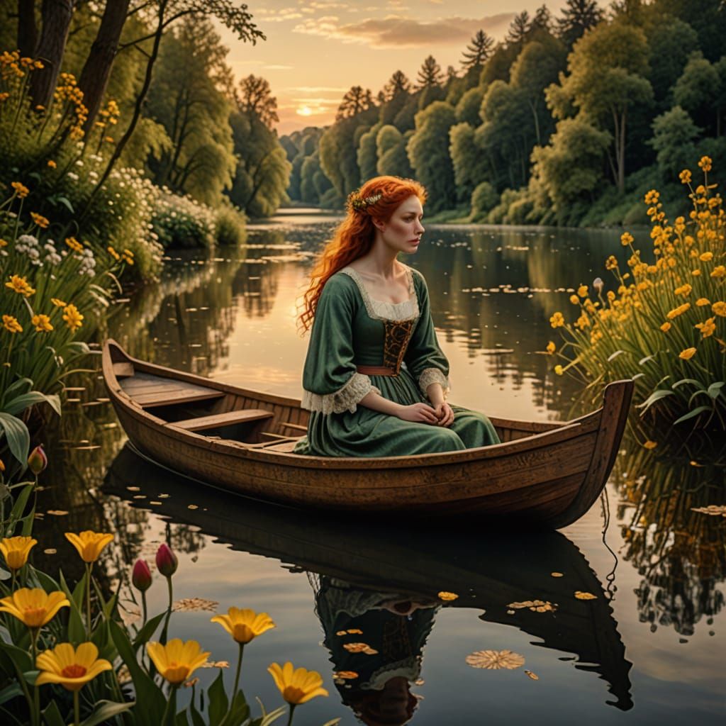 Ethereal Beauty in Golden Light