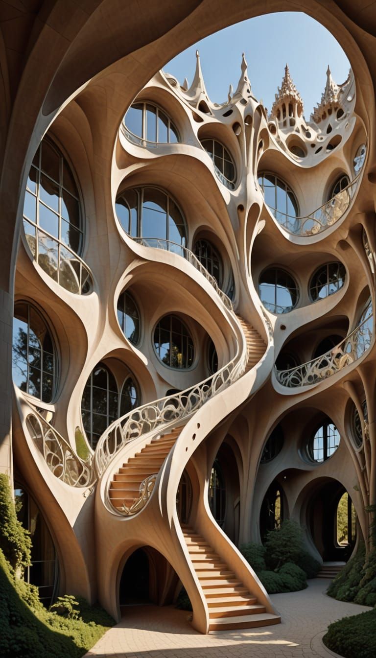 Attrium view of Elf mansion