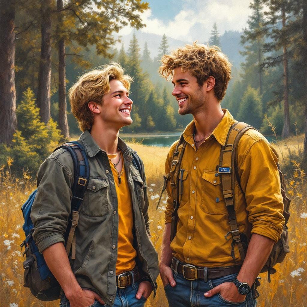 Best Friends - Meeting at the Pond