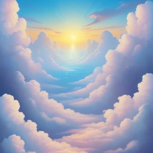 AI Generated Image of Heaven