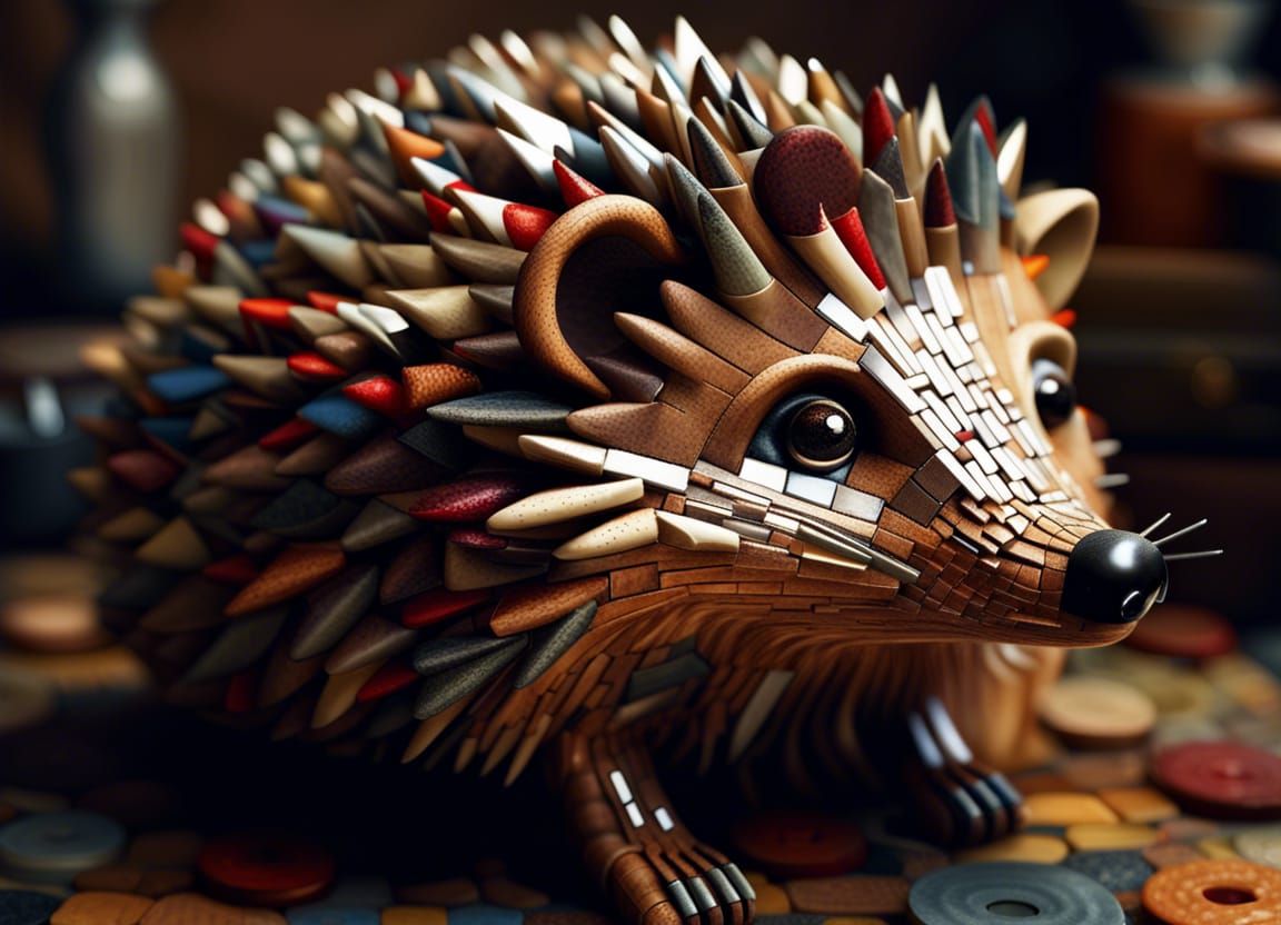 Woody Pencil Hedgehog