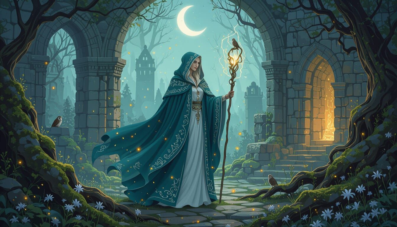 The Valekeeper in Enchanted Ruins