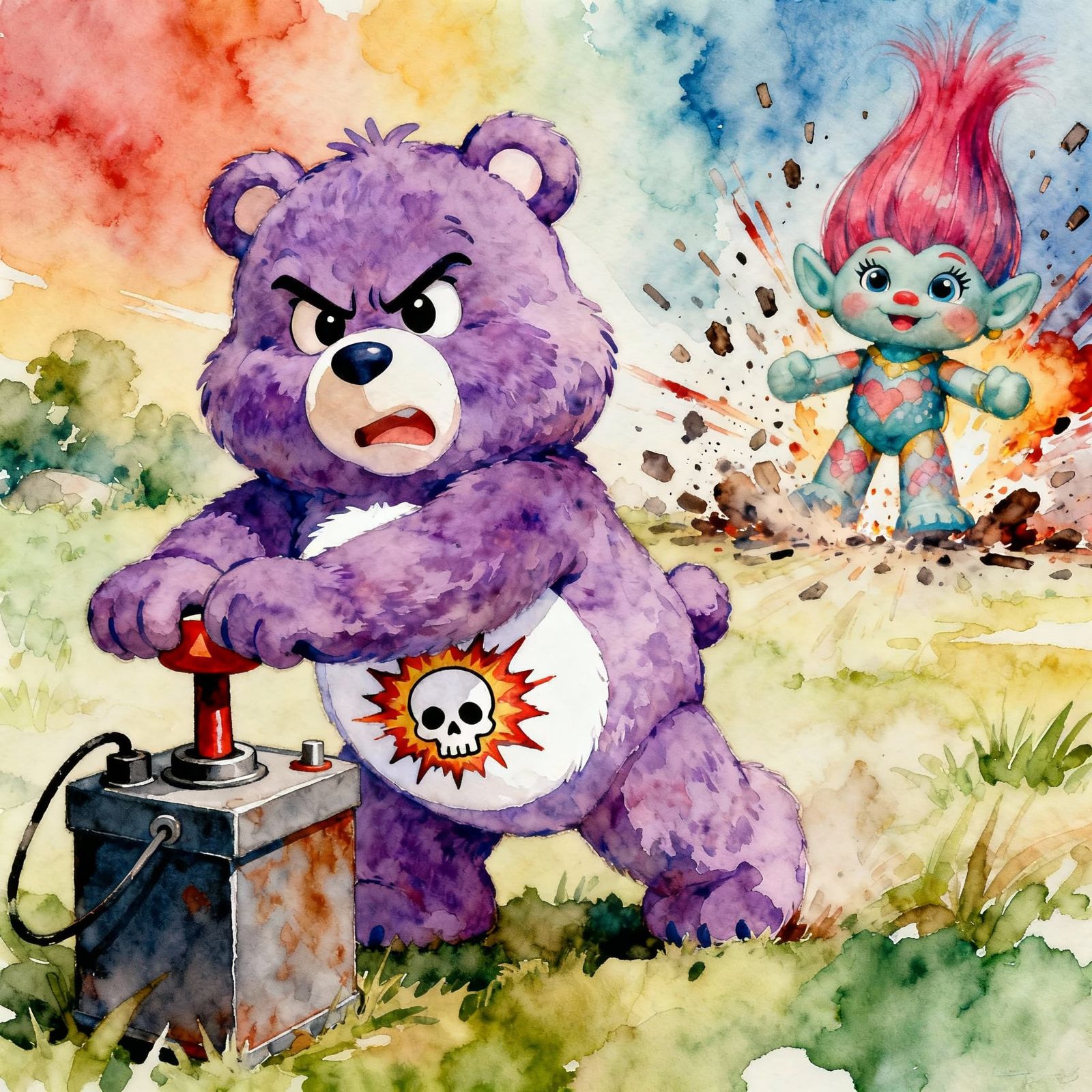 The FAFO Friends - Collateral Damage Bear