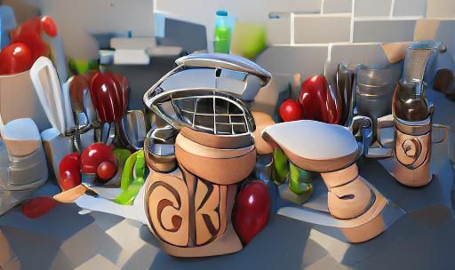 Modern Kitchen Interior with Polished Finish