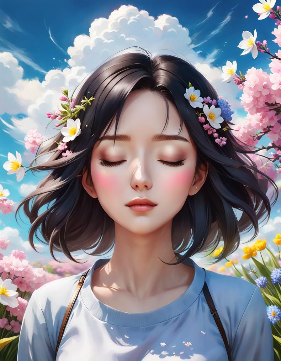 The Spring Portrait, Anime Ver.