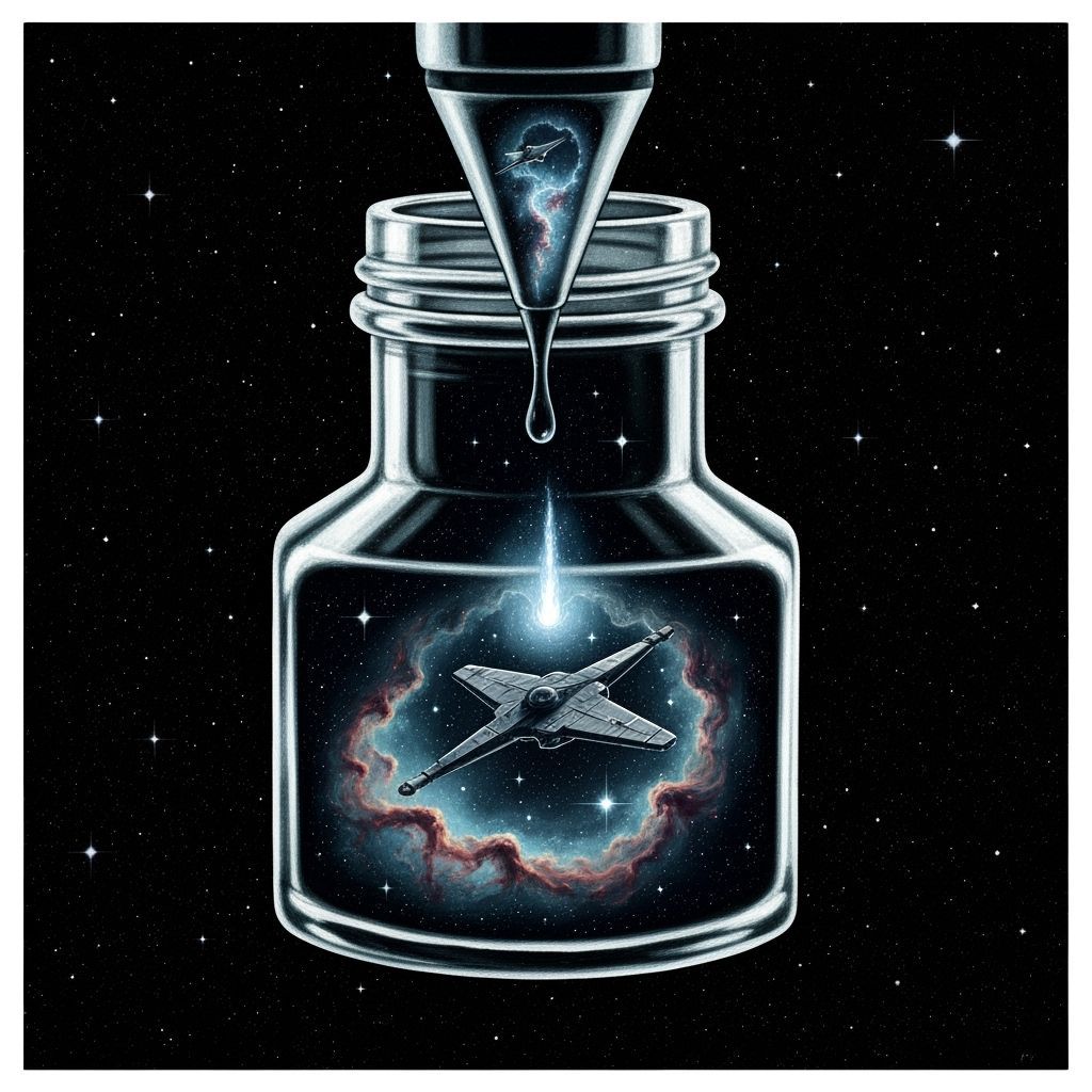 Sci-Fi Inkwell: Spaceship Among the Stars