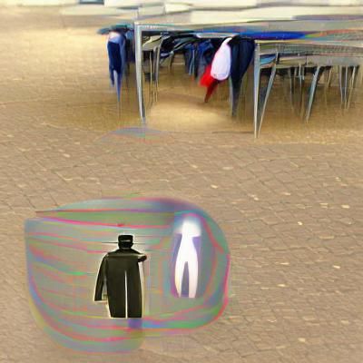 Conceptual Art: The Invisible Man Approaching