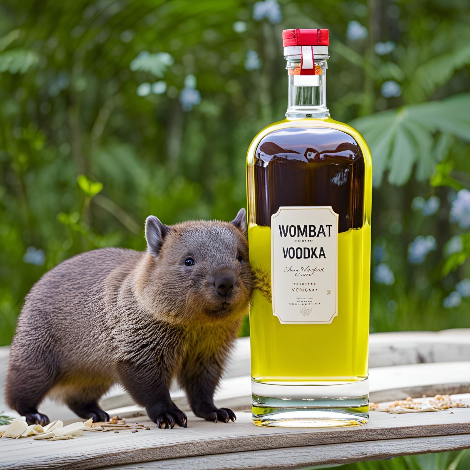 Wombat Flavored Vodka