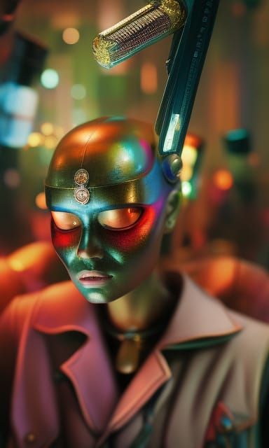 Hyperrealistic Princess Leia Portrait in Digital Illustratio...