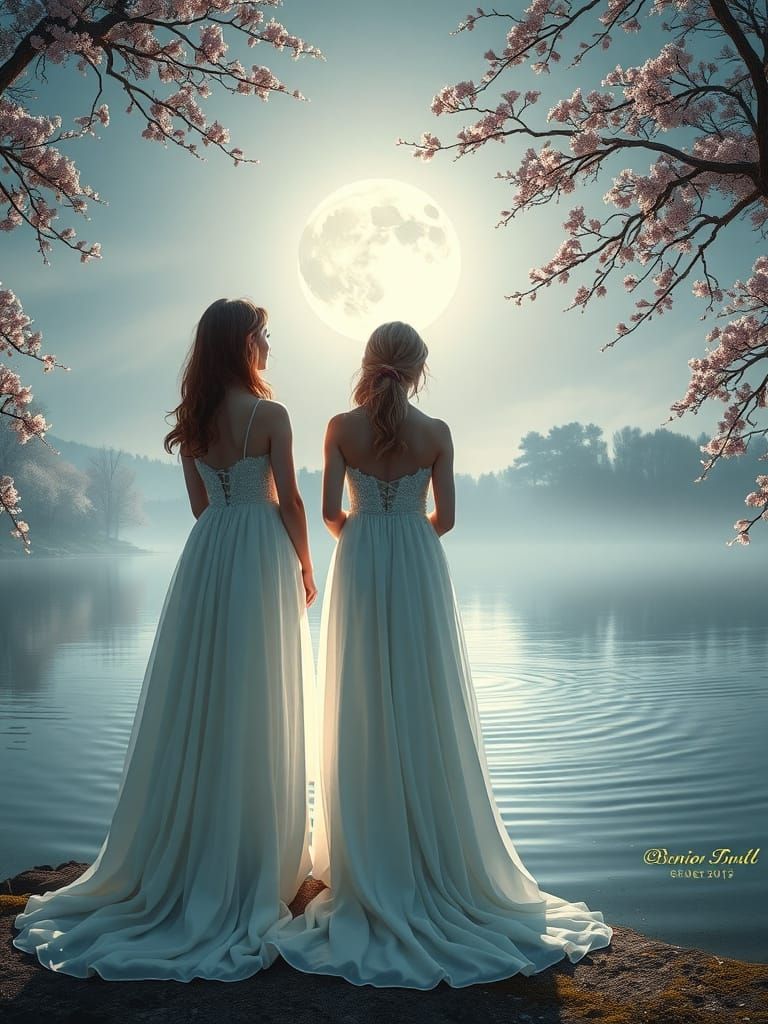 Ethereal Moonlit Serenade