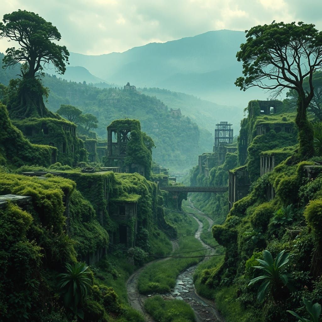 Nature Reclaims a Forgotten Metropolis