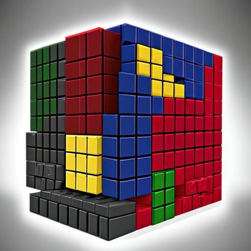 Tetris Puzzle Cube