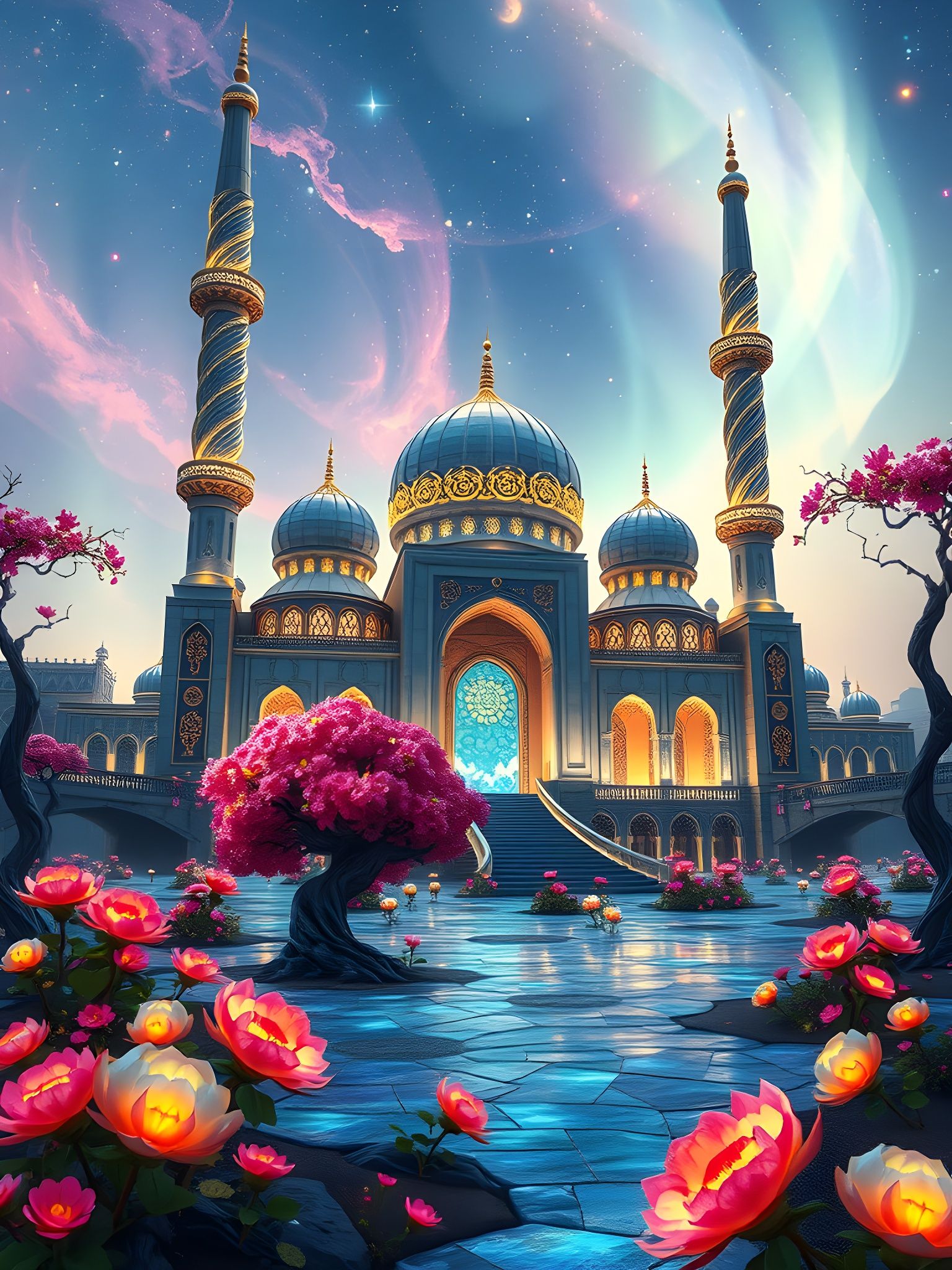 Ethereal fantasy beauty