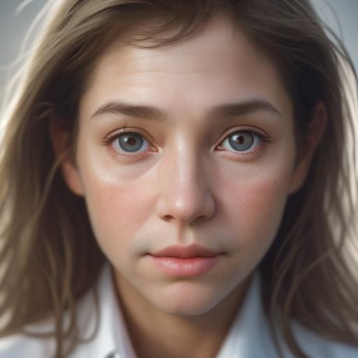 Professional Portrait with Bokeh and Sharp Focus