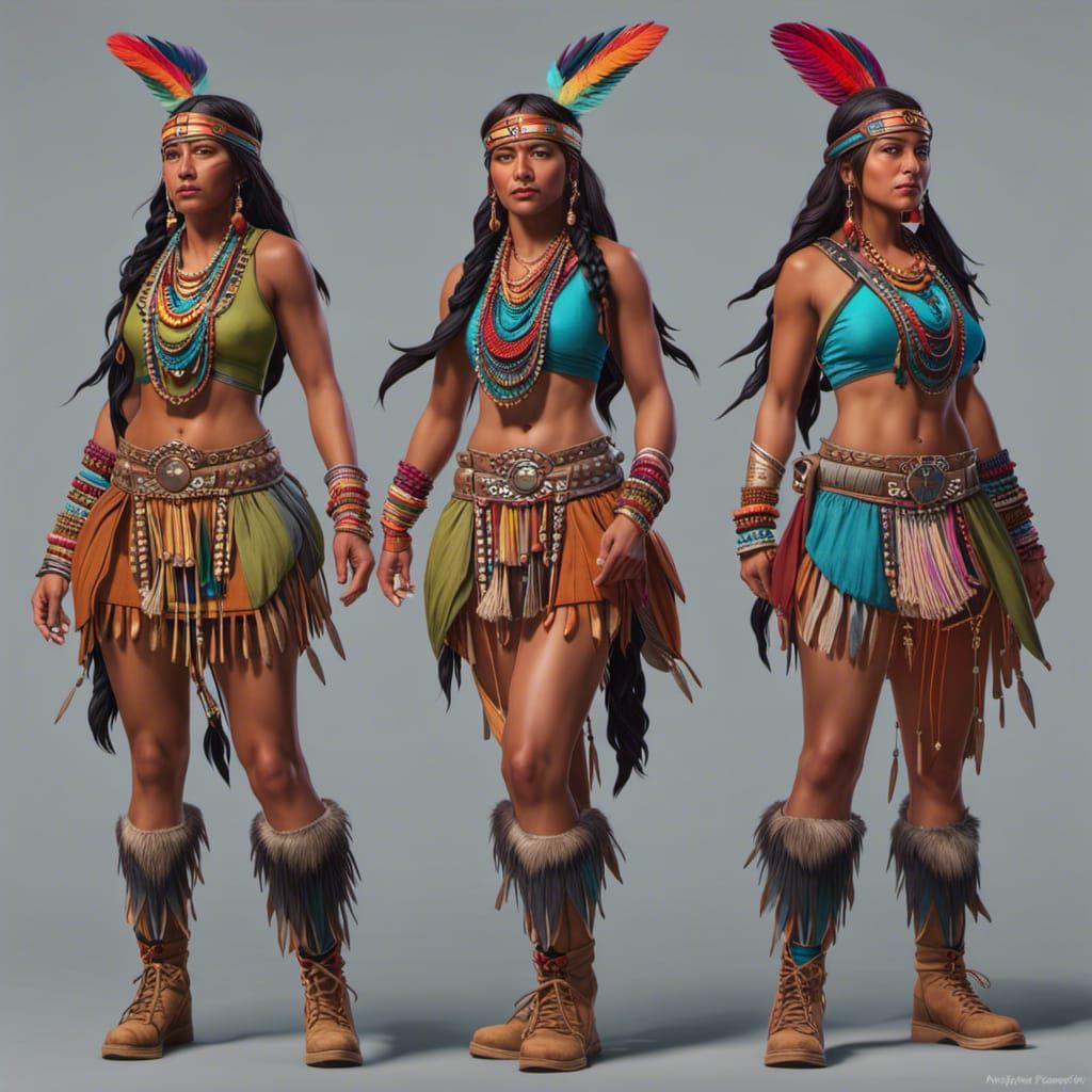 Glamour modern apache