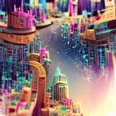 City of Wonder: An AI Interpretation