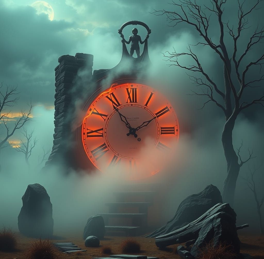 Ethereal Dreamscapes of Timeless Paradox