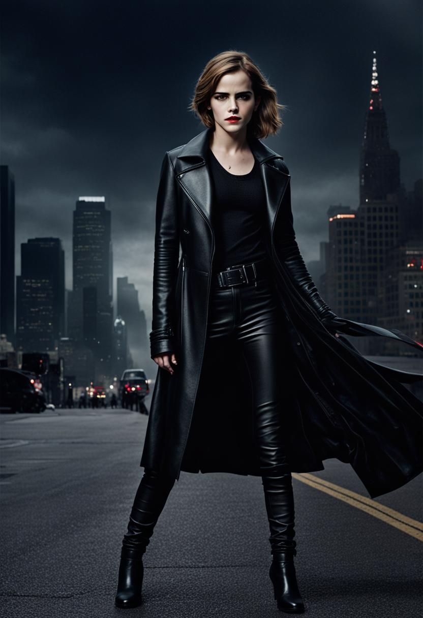 Emma Watson as Gothic Vampire in Los Angeles