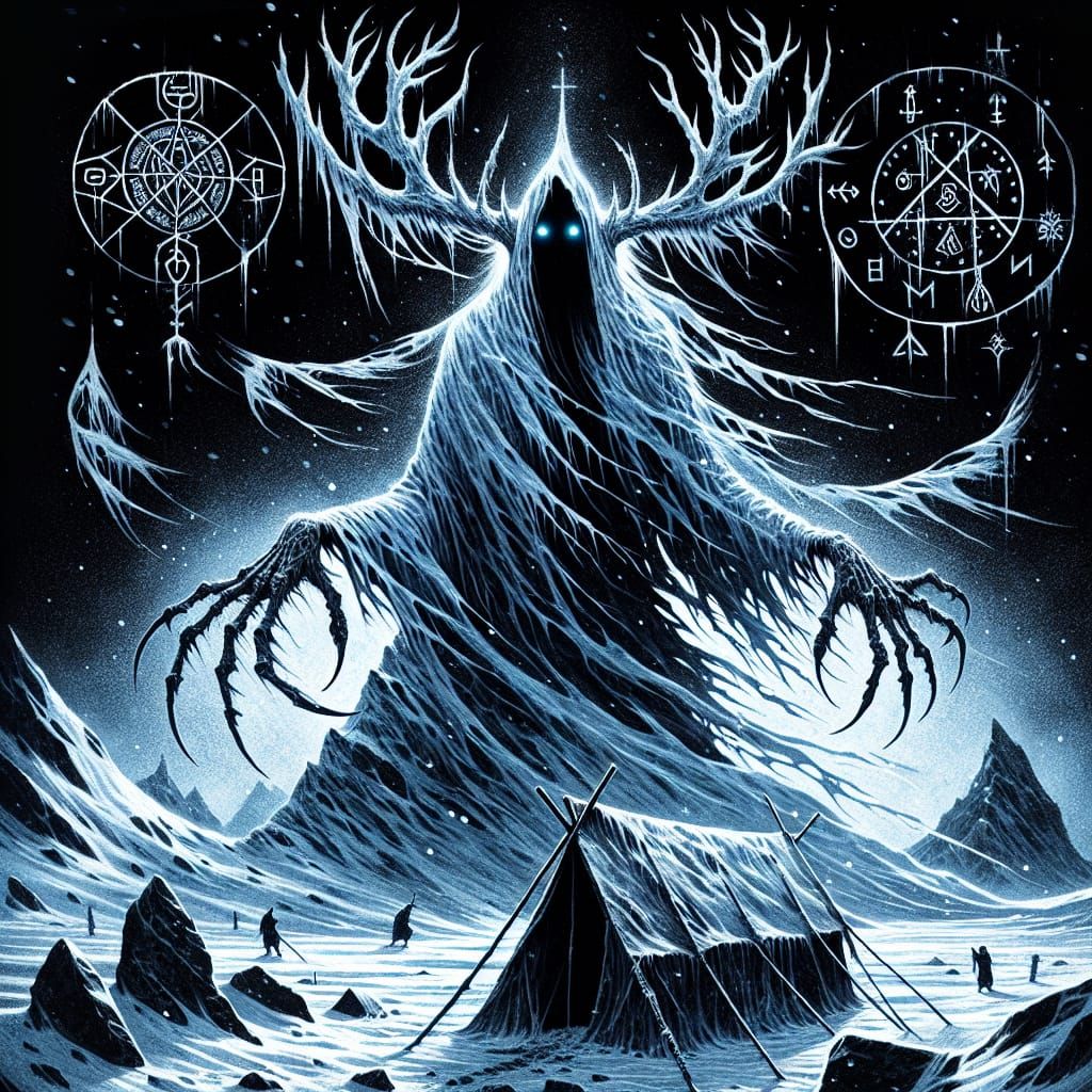 Mansi Curse Spectral Entity atop Kholat Syakhl