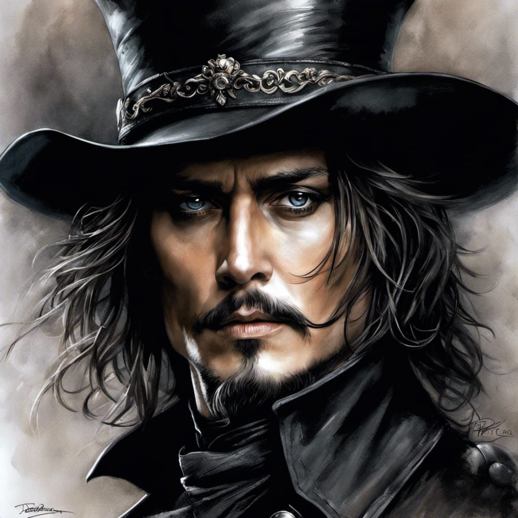 Johnny Depp as Constable Ichabod Crane in Sleepy Hollow
