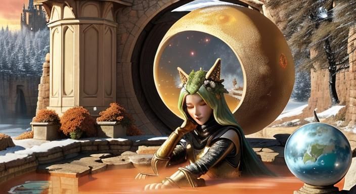 Primordial Earth: Dawn of Life in Alien Landscape