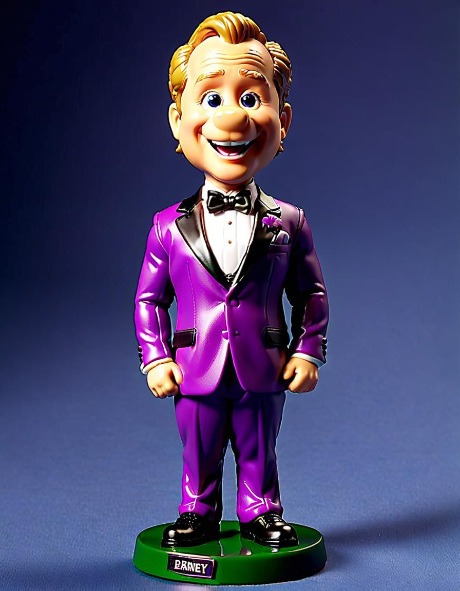 Barney Bobblehead Figurine