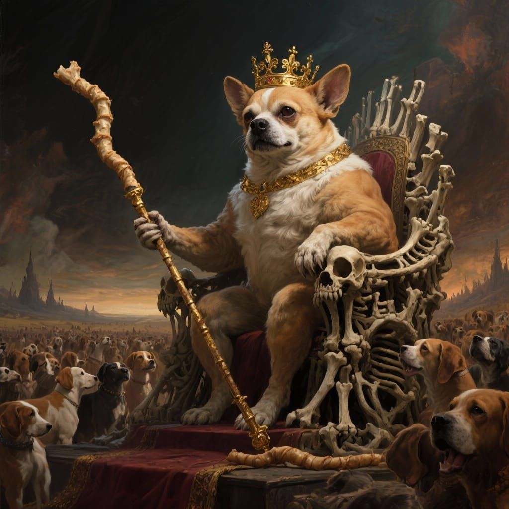 Colossal Chihuahua King Rules Dog Kingdom in Hyperrealistic ...
