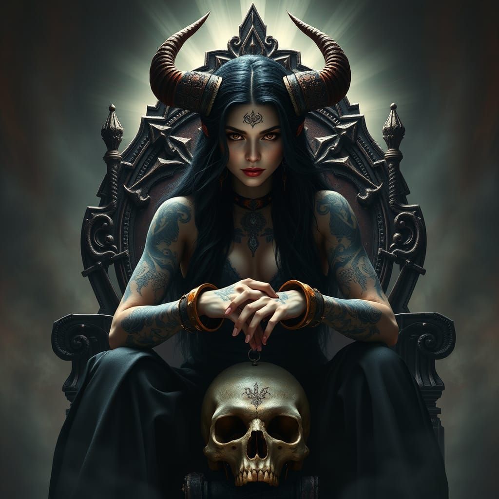 Regal Queen of Dark Fantasy Reigns Supreme