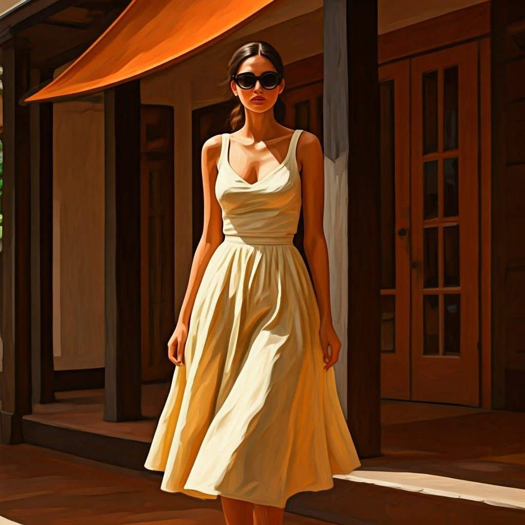 Girl from Ipanema: A Digital Art Tribute