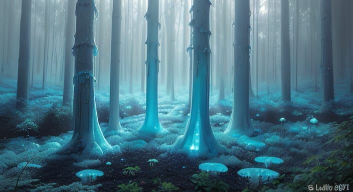 Magical Dissolving Garden and Spectral Forest