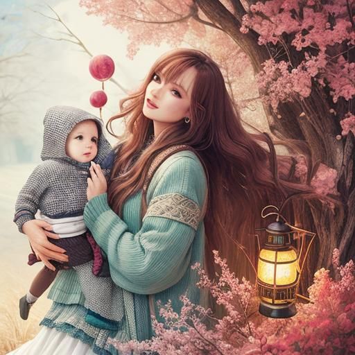 AI Generated Lantern Image