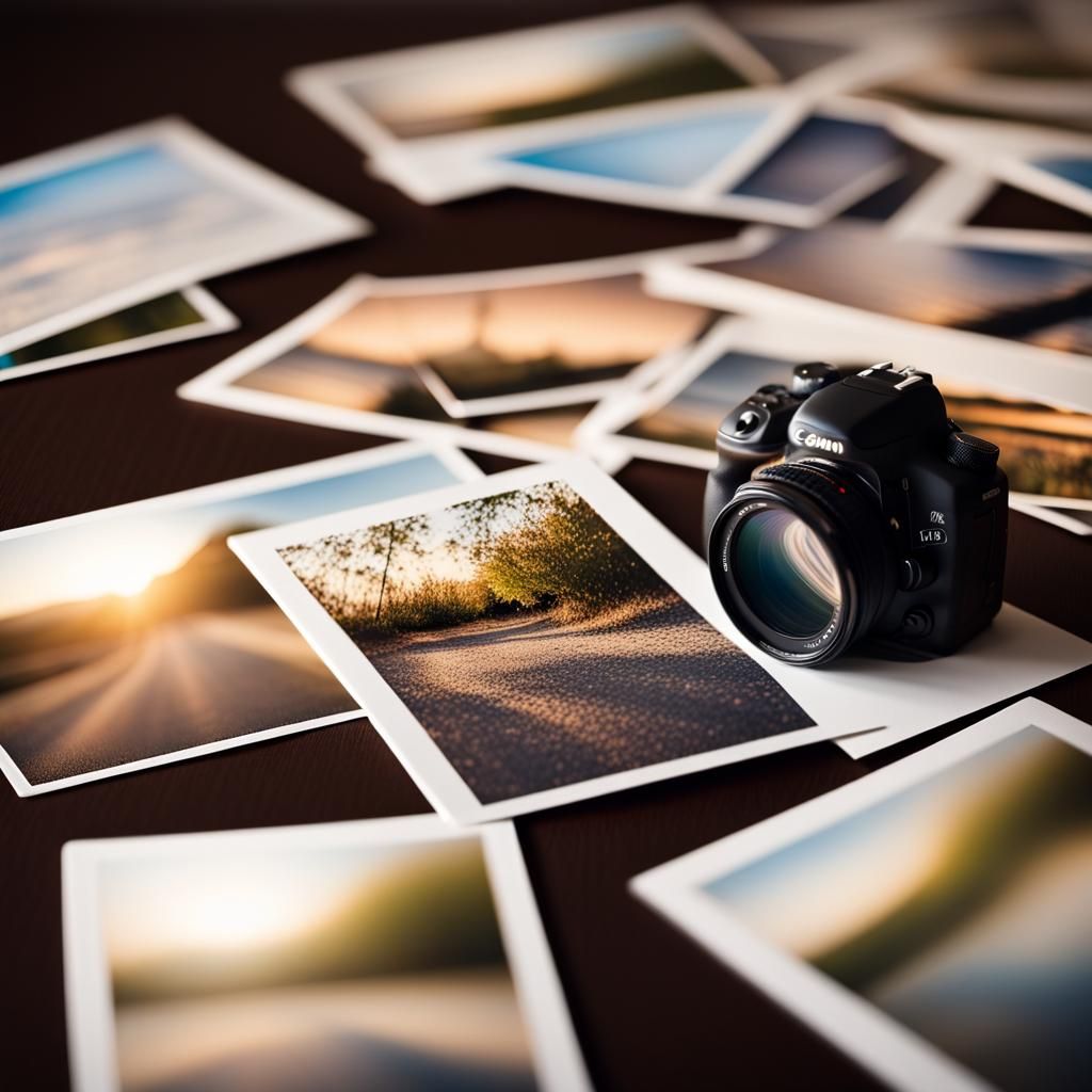Professional Photography of Postcards with Bokeh
