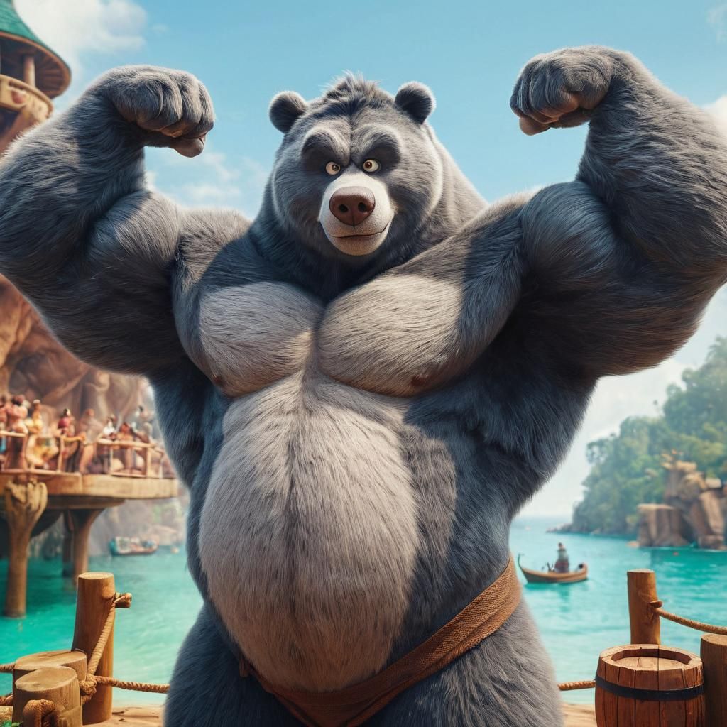 Baloo the Bodybuilder: Jungle Book Reimagined