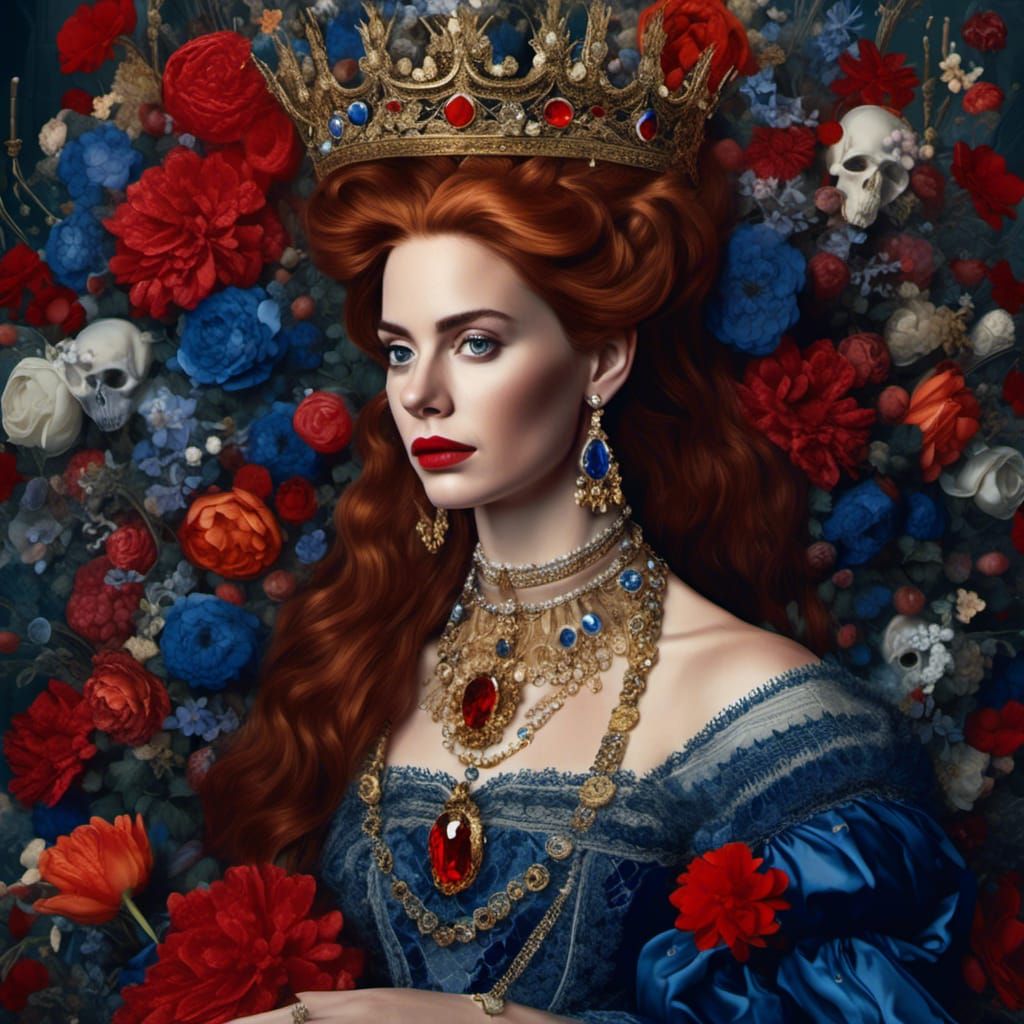 Lana Del Rey as Mary Queen of Scots Portrait
