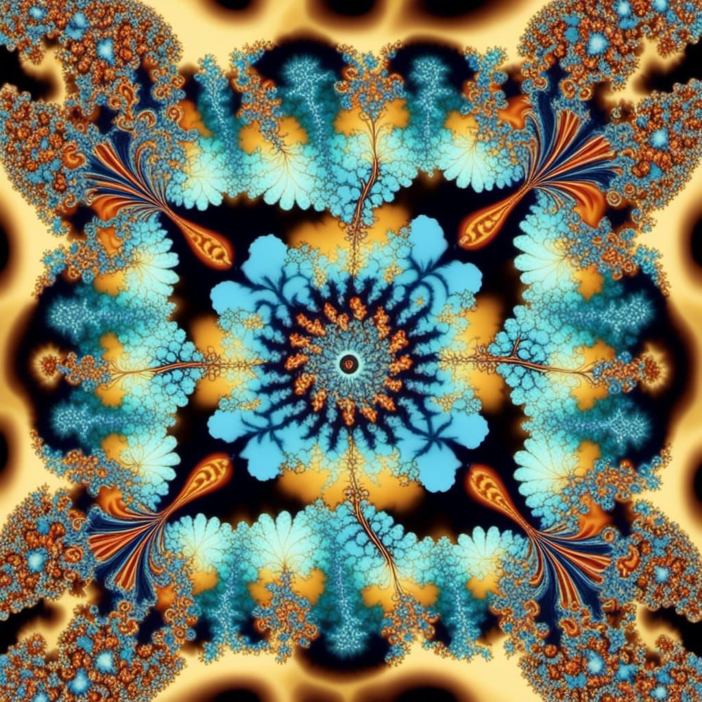 Koch snowflake (fractal)