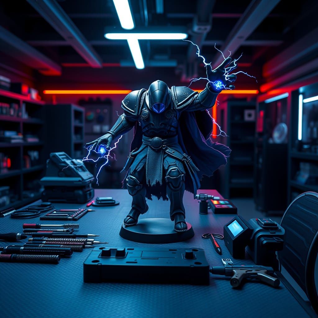 High-Tech Spec-Ops Workshop with Kayvaan Shrike Model