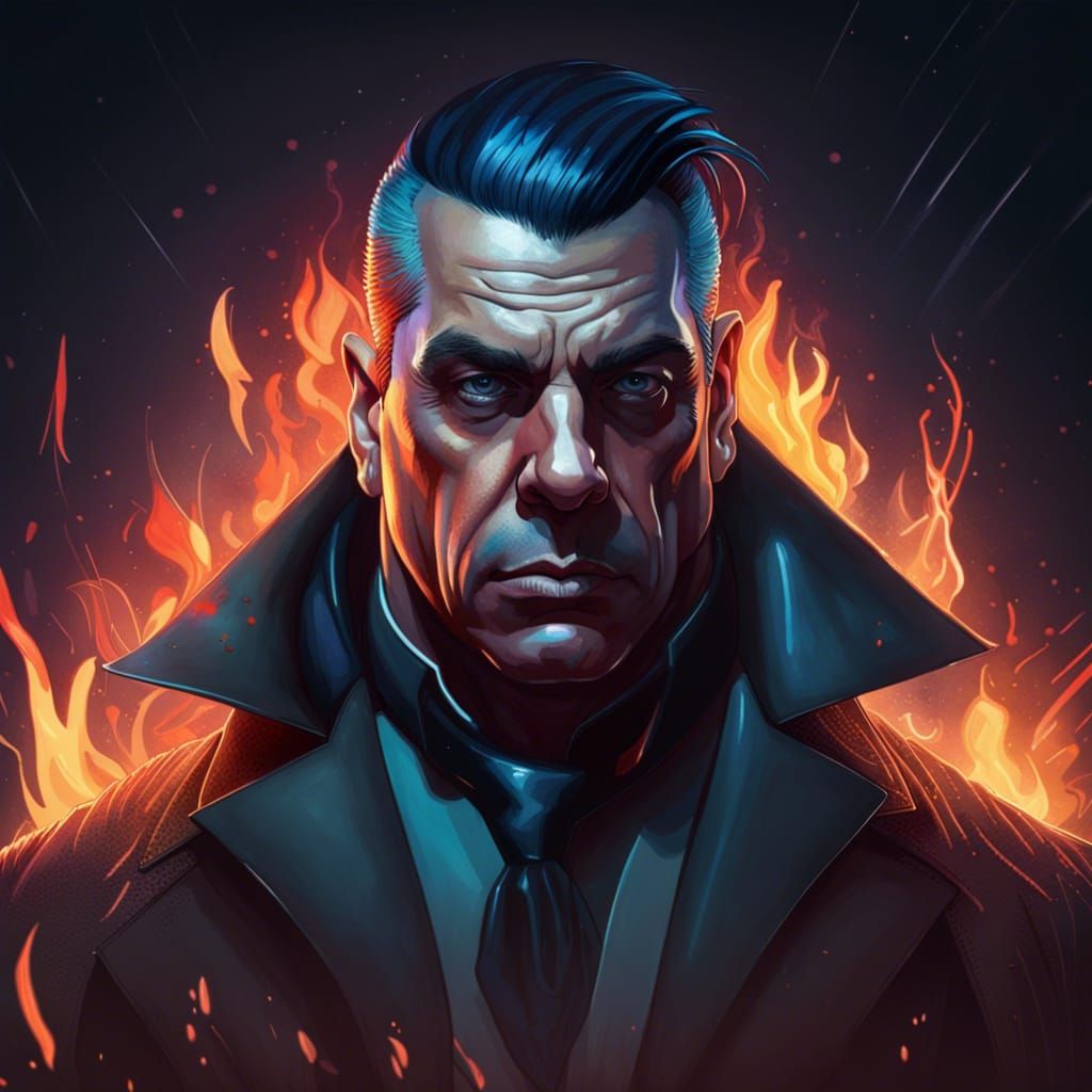 Till lindemann hellfire background