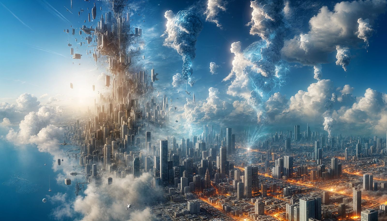 Metropolis Descends as Souls Ascend