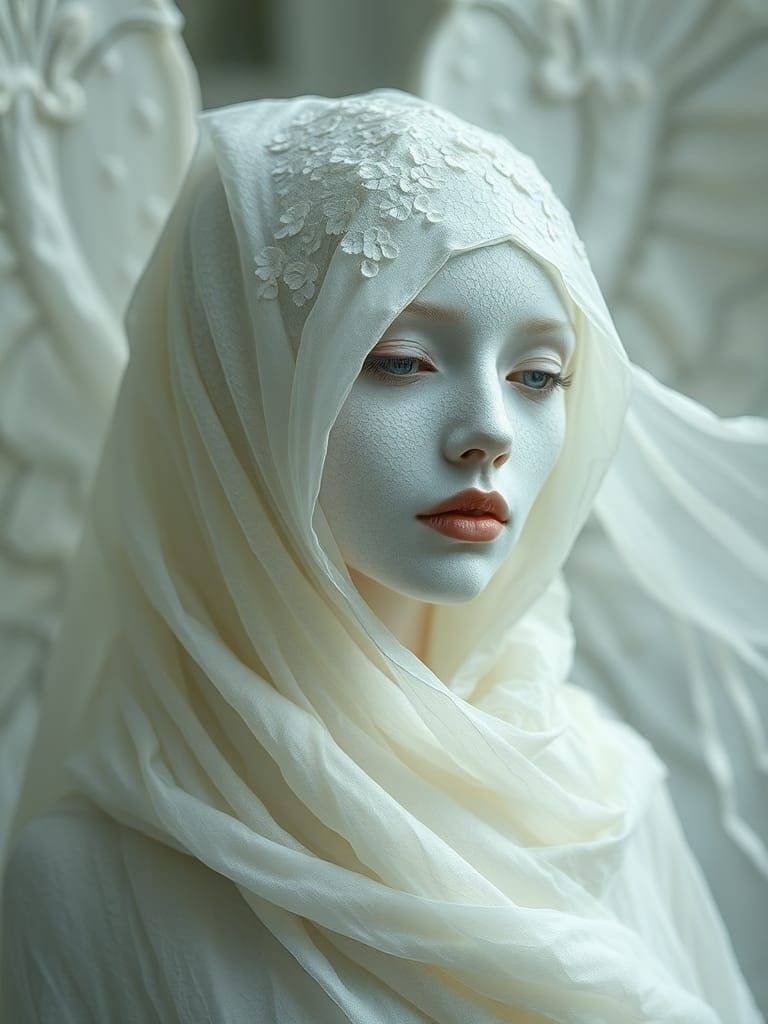 Ethereal Beings in Synthetic Skins: AI Art