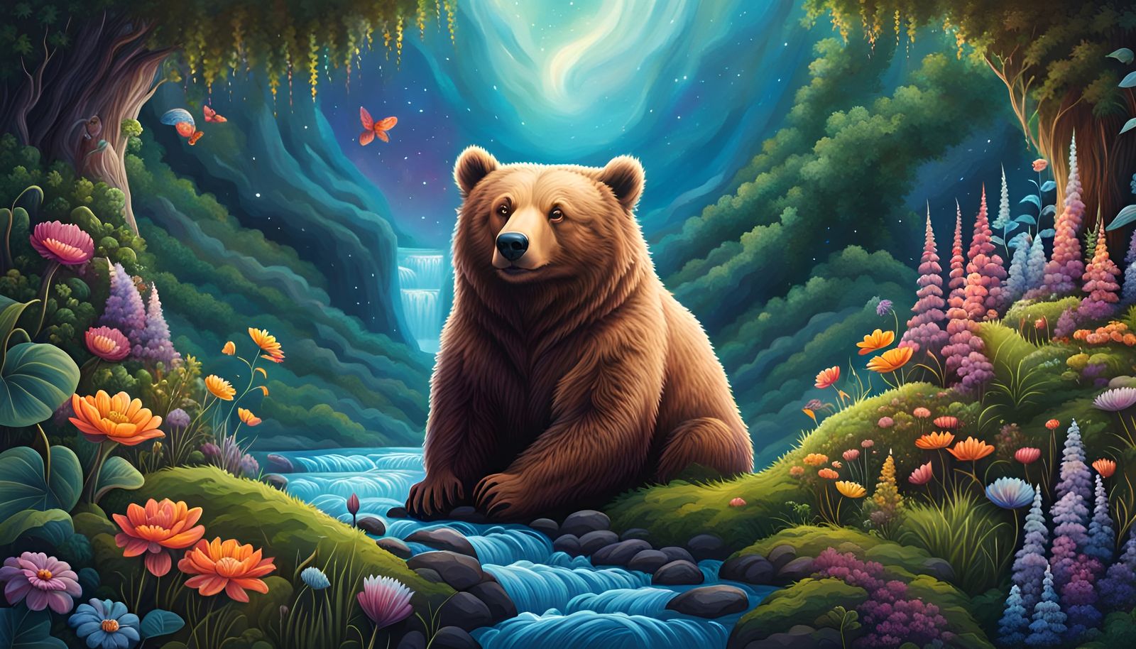 Cosmic Bear by Magical Stream