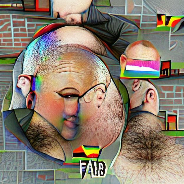 Bald Figure Portrait