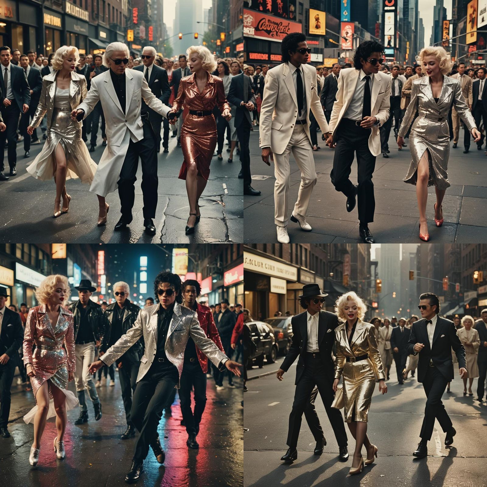 Michael Jackson, Lagerfeld, and Monroe Street Dance