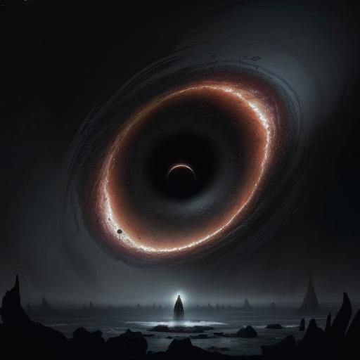 Distortions Beyond a Black Hole: Gothic Horror